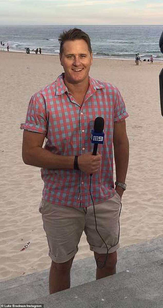 Channel Nine has faced some backlash after reporter Luke Bradnam was caught committing an insensitive act near a Bondi Terror attack memorial service