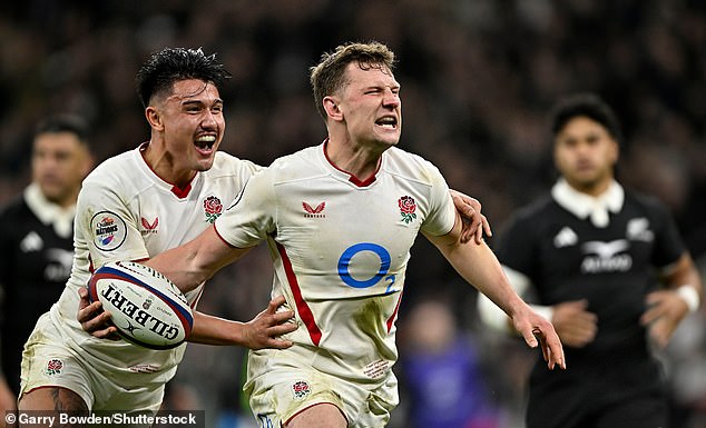 England earned a famous comeback victory over New Zealand at Twickenham last month