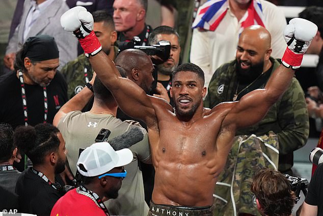 Anthony Joshua is expected to return to the ring again in February with a fight in Riyadh