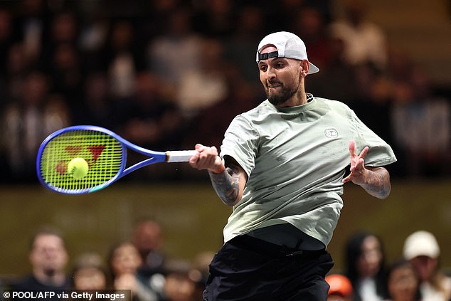 The event took place at the 17,000-seater Coca-Cola Arena in Dubai