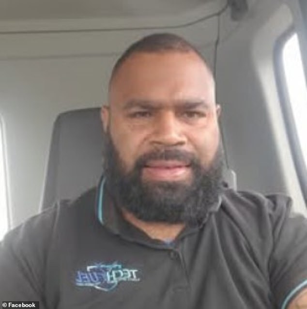 Vunitabua (pictured) remains in custody charged with two counts of murder