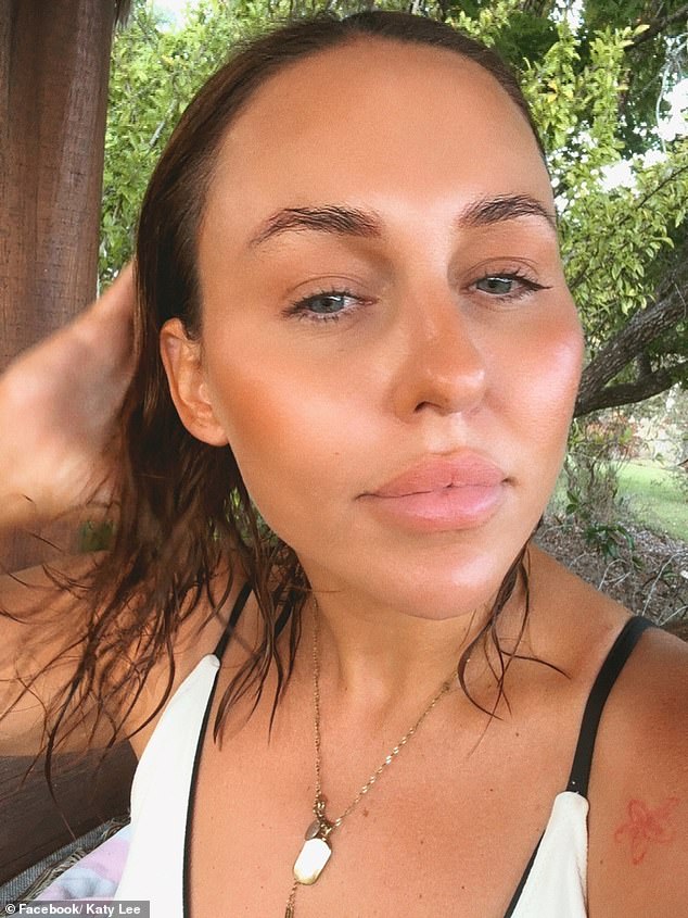 Katy Lee Carroll (above) was revealed as the Cold Chisel frontman's child last December when Barnes introduced her as a 'wonderful woman'in an Instagrampost.