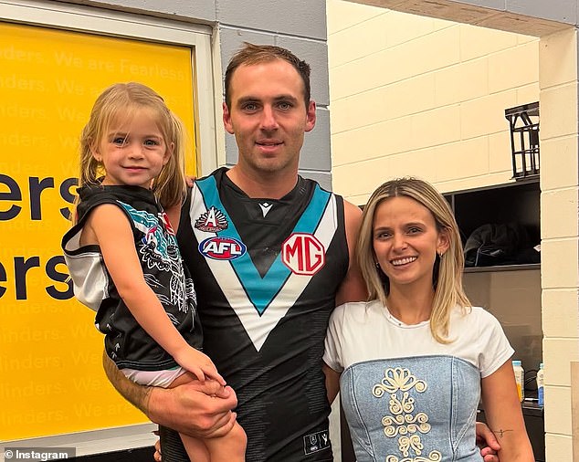 The couple (pictured with daughter Sophie) have endured a lot of adversity in the last few years