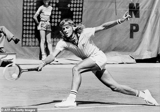 The 69-year-old won his first French Open title in 1976 and went on to claim five more in Paris
