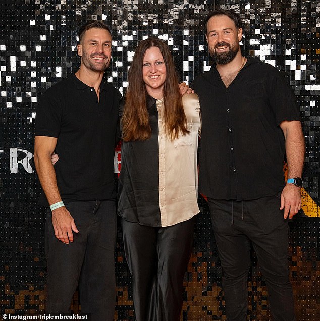 Beau Ryan (pictured left with Triple M colleagues Cat Lynch and Aaron Woods) is keen on bringing back the NRL Footy Show