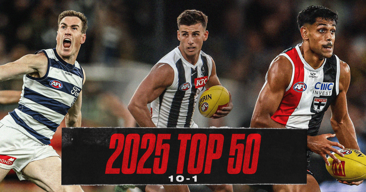 The top 50 AFL players of 2025: 10-1 (Part 5) - AFL News