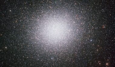 Omega Centauri is the largest globular cluster in the Milky Way. Astronomers think it might host an elusive intermediate-mass black hole, and new research tests that possibility. It used the JWST to probe the candidate IMBH's accretion rate. Image Credit: By ESO - https://www.eso.org/public/images/eso0844a/, CC BY 4.0, https://commons.wikimedia.org/w/index.php?curid=6283919