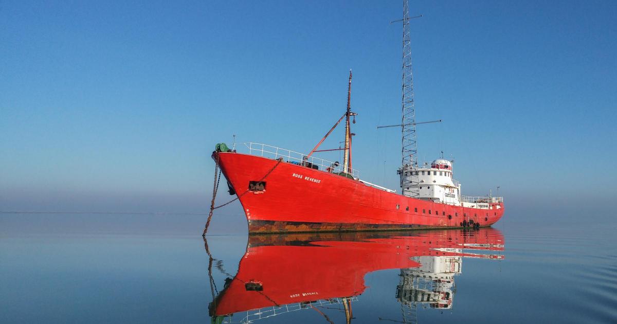 Radio Caroline Christmas Day broadcast from Ross Revenge
