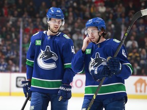 canucks elias pettersson quinn hughes