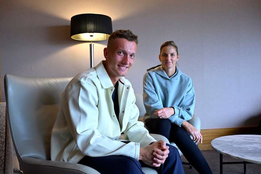 Lehecka and Pliskova before flying to Australia