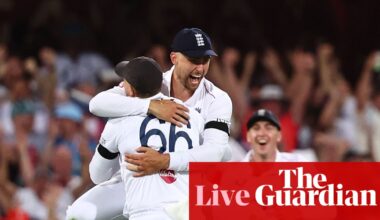 Australia v England: Ashes second Test, day two – as it happened | Ashes 2025-26