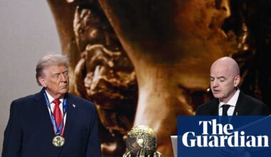 Trump wins his peace prize from Fifa – any chance of a VAR review? | Donald Trump