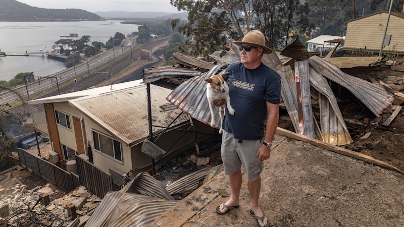 As houses burned around it, the one that Steve built stood firm