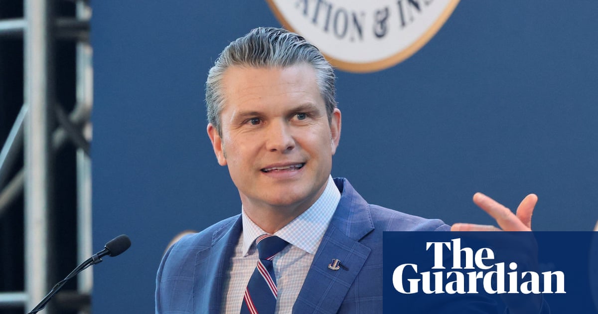 Hegseth gives defiant speech defending ‘drug boat’ strikes amid scrutiny | Pete Hegseth