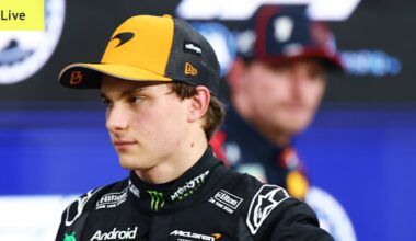 Oscar Piastri starts from third as he fights Lando Norris and Max Verstappen for the world championship