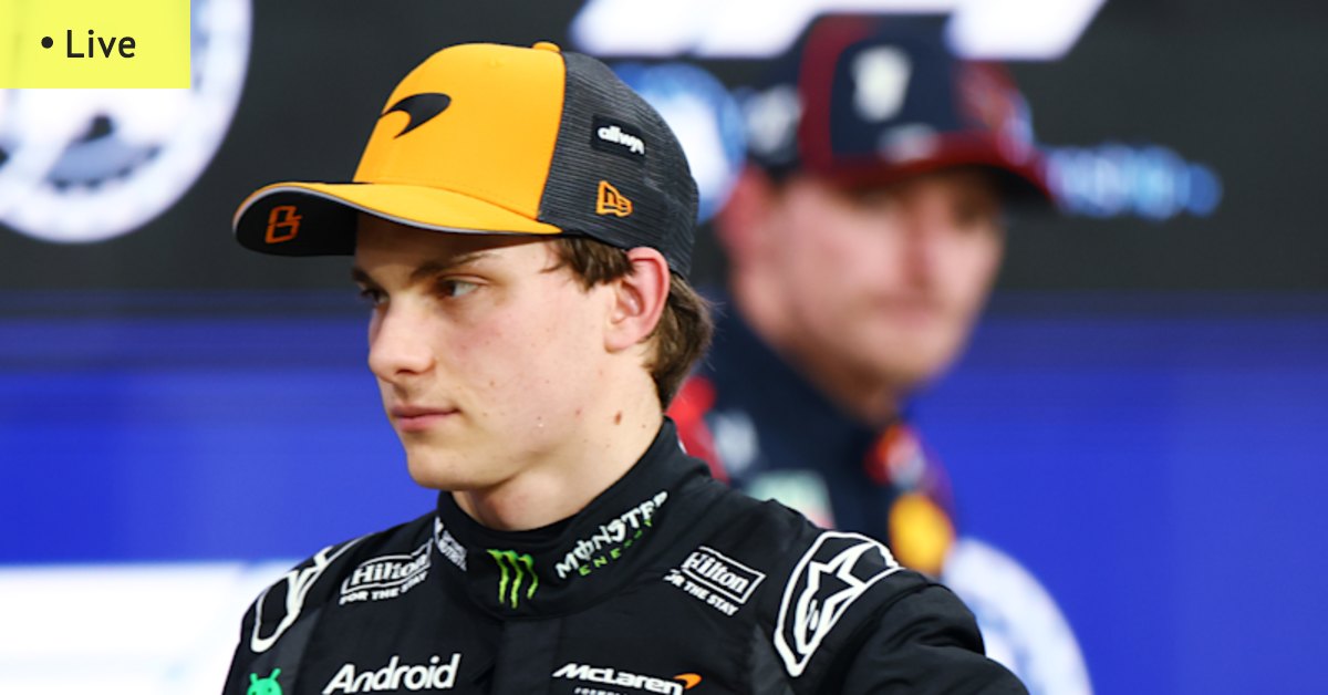 Oscar Piastri starts from third as he fights Lando Norris and Max Verstappen for the world championship