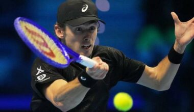 Alex de Minaur has enjoyed a near million-dollar pay-day by winning a novel tennis event in London. Photo: AP PHOTO