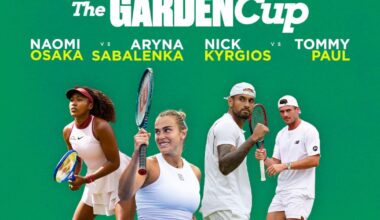Madison Square Garden hosting Garden Cup tennis exhibition
