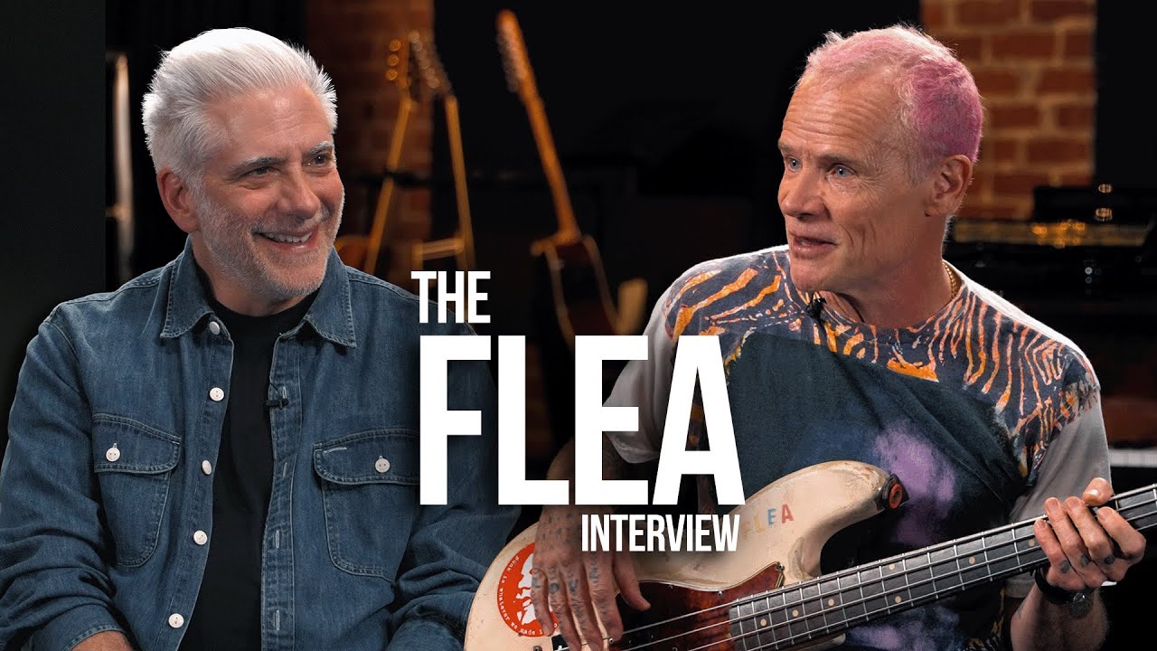 The Flea Interview: Red Hot Chili Peppers Bass Icon - YouTube