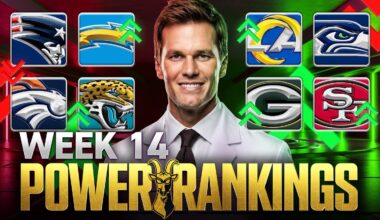 Tom Brady's NFL Power Rankings: Packers Rise After Bears Win, But Are They NFC's Best?