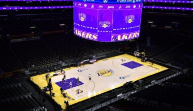 Sources: Lakers to use standard court for NBA Cup quarterfinal
