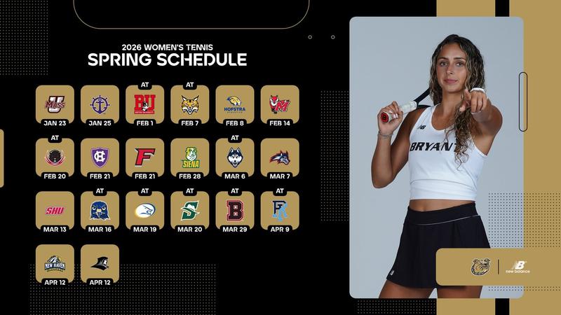 WOMEN'S TENNIS ANNOUNCES 2026 SPRING SCHEDULE