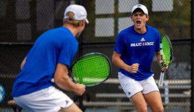 Blue Hose Men’s Tennis Announces Spring Schedule