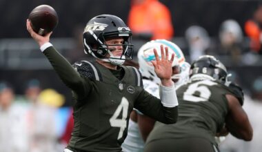 Jets rookie Brady Cook to make his first NFL start vs. Jaguars