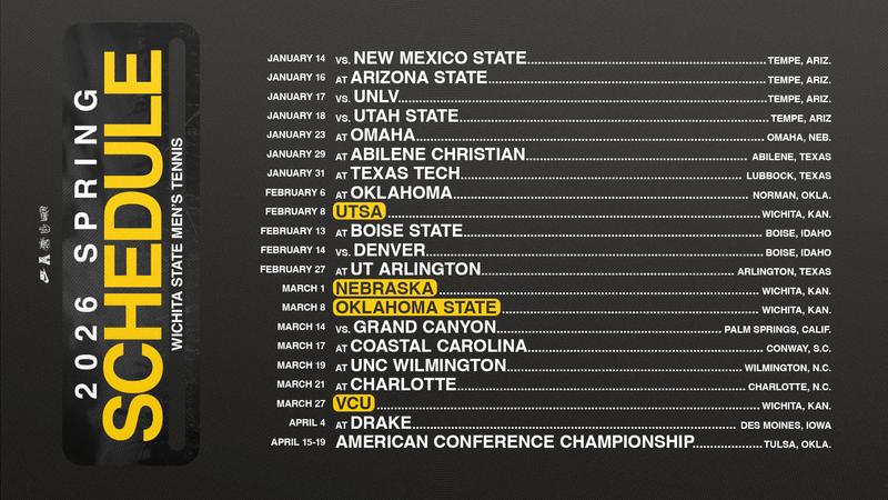 Glavin Sets 2026 Men’s Tennis Campaign