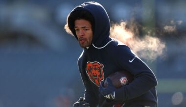 Bears' Rome Odunze out after aggravating foot injury