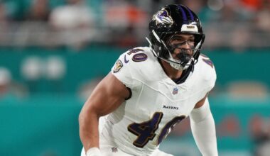 Ravens standout rookie LB Teddye Buchanan hurts knee