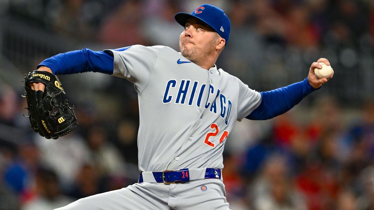 Sources: Cubs bring back left-handed reliever Caleb Thielbar