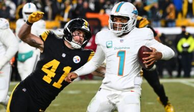 Sources: Dolphins bench Tua Tagovailoa in favor of Quinn Ewers