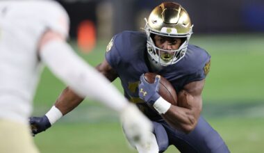 Irish RB Jadarian Price enters NFL draft alongside Jeremiyah Love