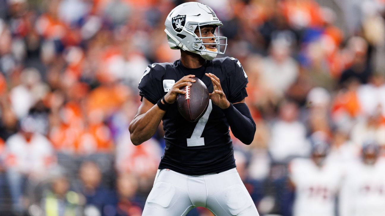 Geno Smith on Raiders future: 'I'm expecting to win a lot of games here'
