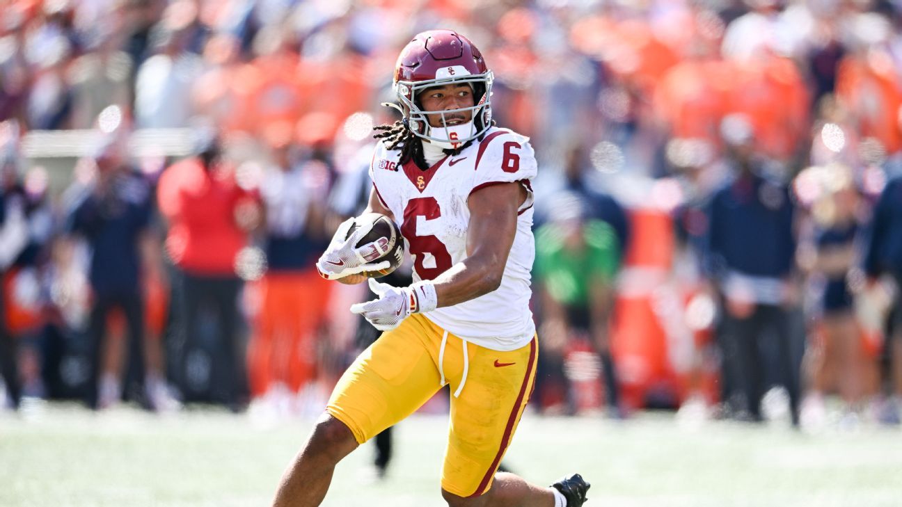 USC wideout Makai Lemon declares for NFL draft