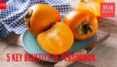 Persimmon Benefits: Persimmon might be the new social media rage, but it is also a nutrition powerhouse
