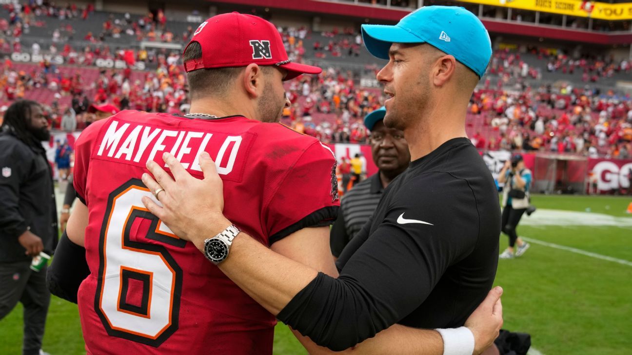 Panthers expect 'energized' Bucs QB Baker Mayfield Sunday