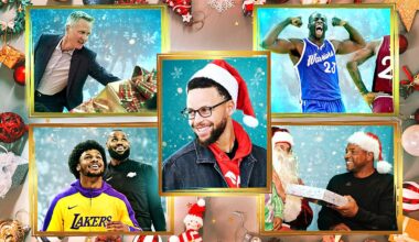 NBA Christmas games: Bronny, Curry, more recount holiday tales