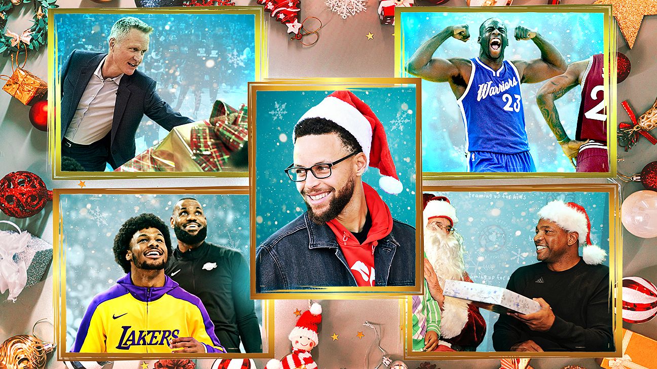 NBA Christmas games: Bronny, Curry, more recount holiday tales