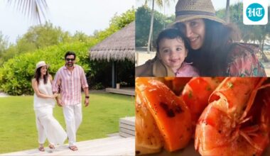 Inside Sagarika Ghatge and Zaheer Khan's Maldives vacay: Playing with son Fatehsinh and feasting on scrumptious food