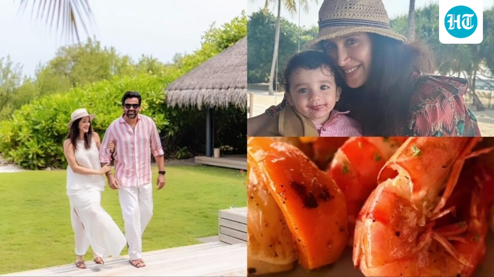 Inside Sagarika Ghatge and Zaheer Khan's Maldives vacay: Playing with son Fatehsinh and feasting on scrumptious food