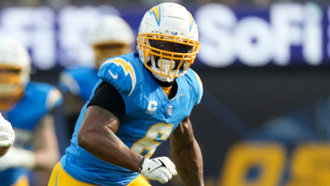 Denzel Perryman's appeal upheld, will miss Chargers' final 2