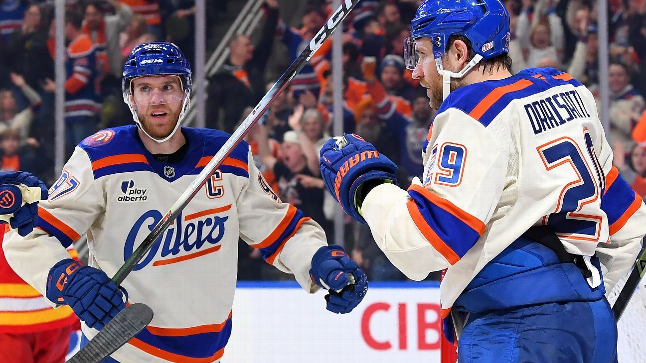 Connor McDavid, Leon Draisaitl help Oilers surge into break
