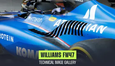 Exposing the two-time podium finisher Williams FW47 details
