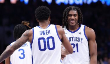 Men's basketball Power Rankings: Kentucky, Seton Hall crack top 25