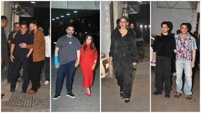 Arbaaz Khan and Sshura Khan celebrate second wedding anniversary as Salman Khan, Salim Khan and family gather at Sohail Khan’s home