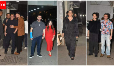 Arbaaz Khan and Sshura Khan celebrate second wedding anniversary as Salman Khan, Salim Khan and family gather at Sohail Khan’s home |