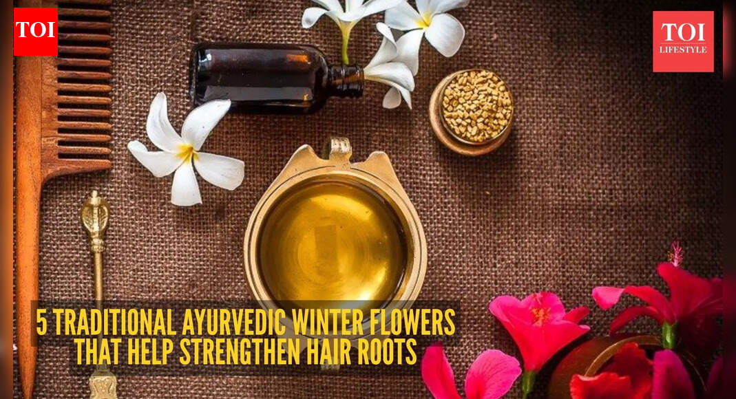 5 winter-blooming Ayurvedic flowers that boost hair growth, backed by ancient wisdom