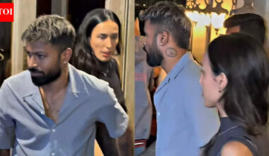 Watch: Hardik Pandya wins hearts after ignoring abusive fan during dinner date with girlfriend Mahieka Sharma | Cricket News